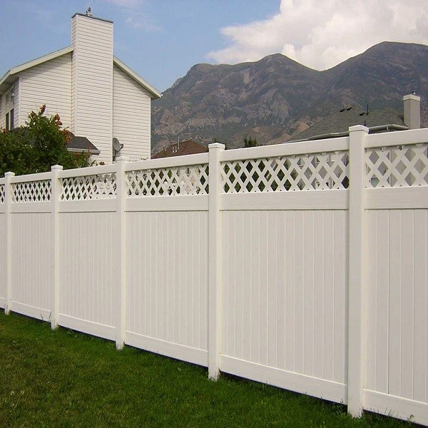 1Lattice Top Privacy Vinyl Fencing 1Lattice Top Privacy Vinyl Fencing