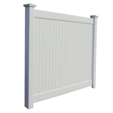 Biele vinylové plotové panely 4x8
